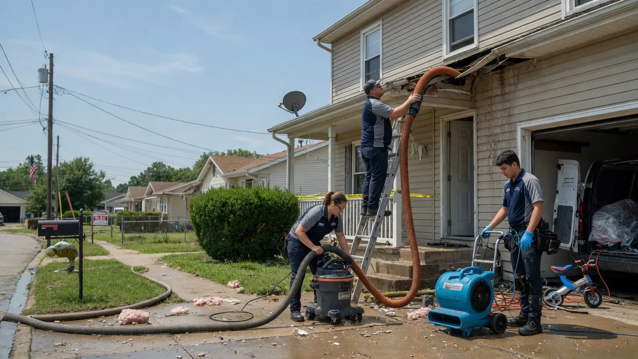 Water Damage Restoration in Burlington Junction, MO near me